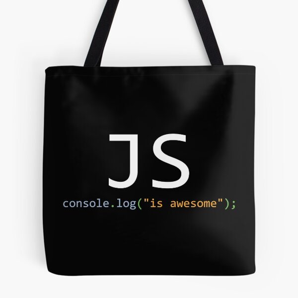 Aperçu de l'œuvre JavaScript is awesome créée et vendue par Evelyusstuff.