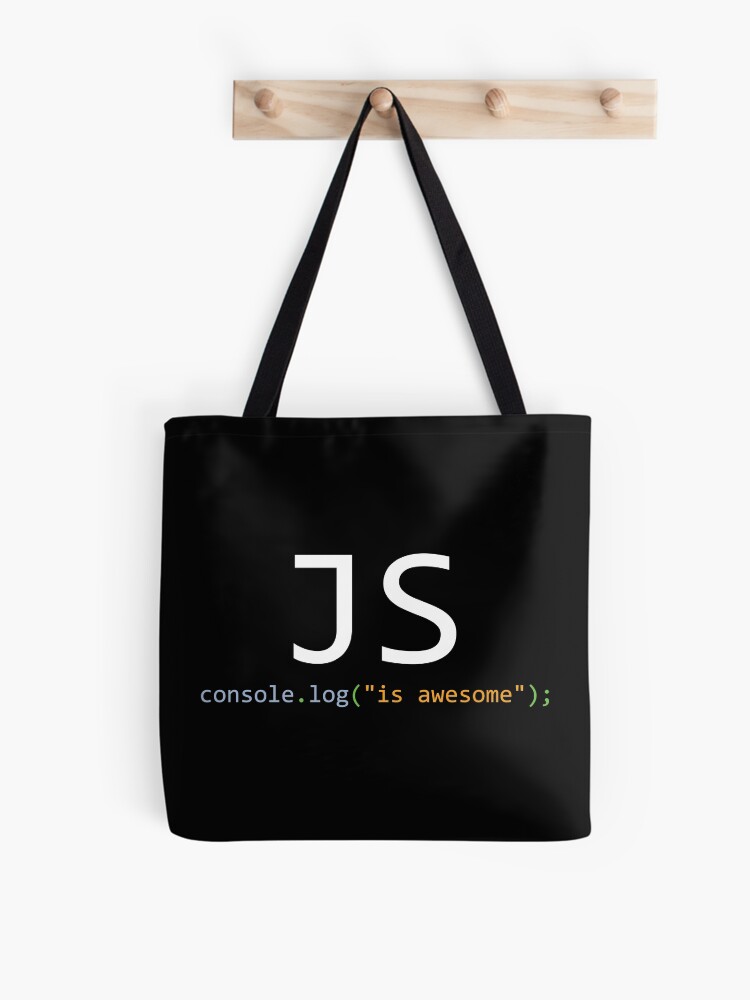 Thumbnail 1 of 2, Tote Bag, JavaScript is awesome designed and sold by Evelyusstuff.
