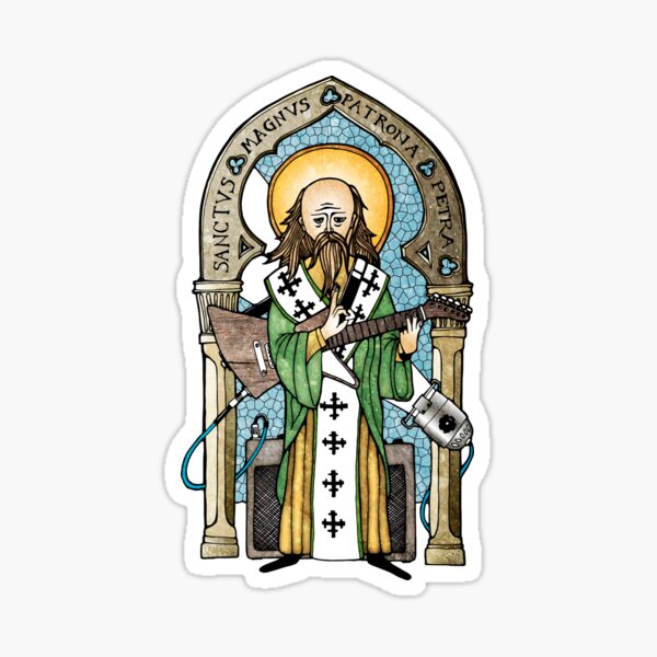 Item preview, The Patron Saint of Rock designed and sold by sparklellama.