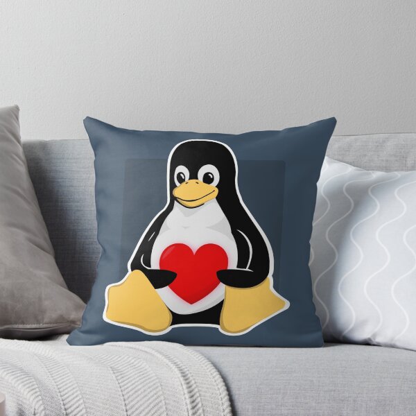 Item preview, Tux "Heart" designed and sold by NuclearEagle.
