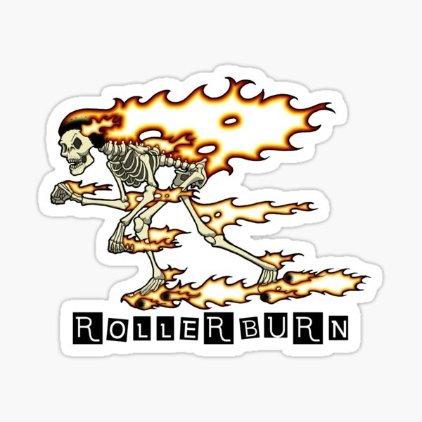 Item preview, Rollerburn designed and sold by Psychobilly-Tee.