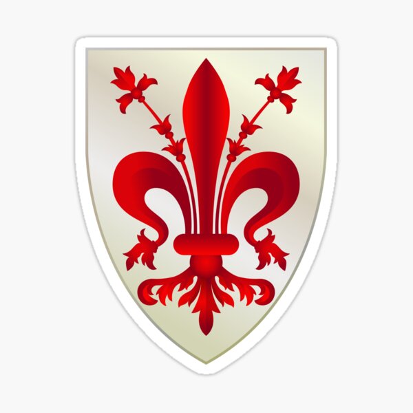 Coat of Arms of Republic of Florence, 1115–1532 Sticker