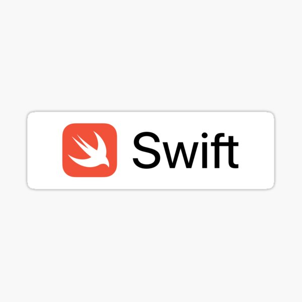 "Swift Programming Language" Sticker for Sale by Maxnelson997 | Redbubble