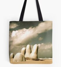 Hand in the Sand Tote Bag