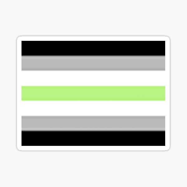 Agender Flag Stickers Redbubble