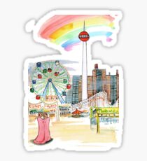 Coney Island Sticker