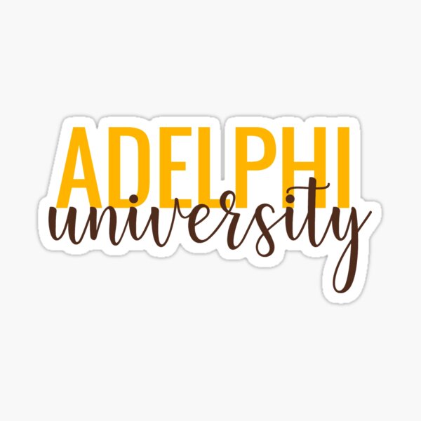 Adelphi University Stickers Redbubble