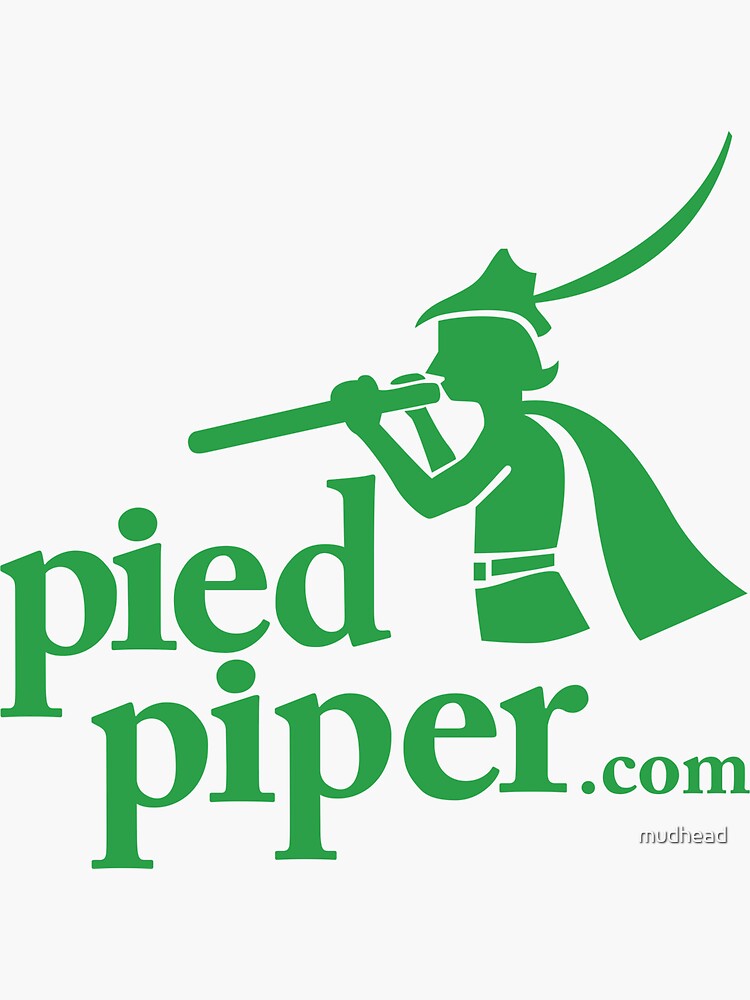 Thumbnail 3 of 3, Sticker, Silicon Valley's Pied Piper Shirt designed and sold by mudhead.