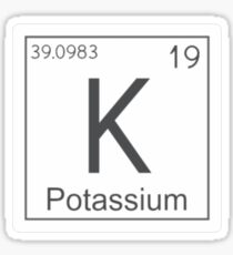 Potassium Stickers | Redbubble