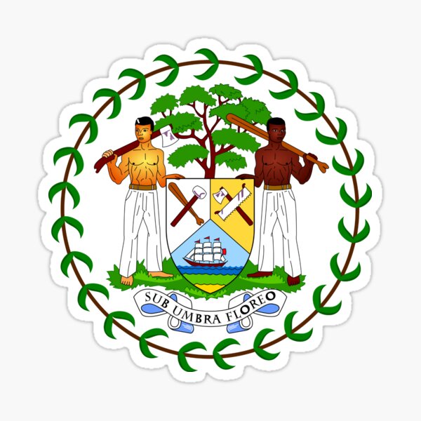 Item preview, Belize Coat of Arms  designed and sold by abbeyz71.
