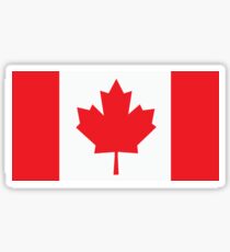 Canadian Flag Sticker