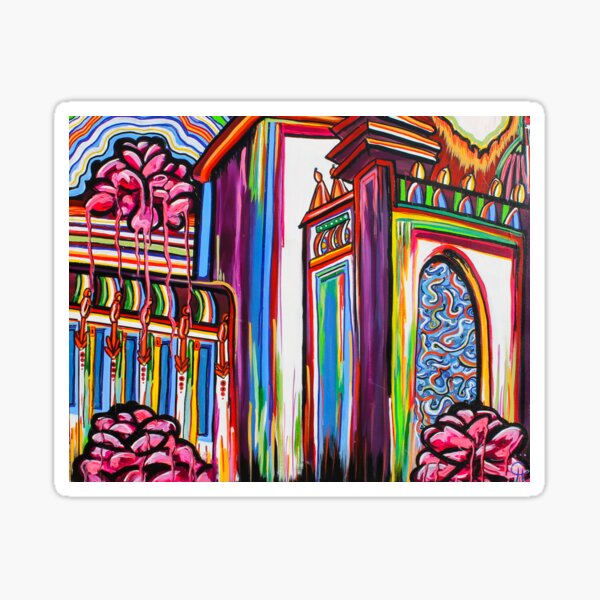 Rose Cathedral Sticker