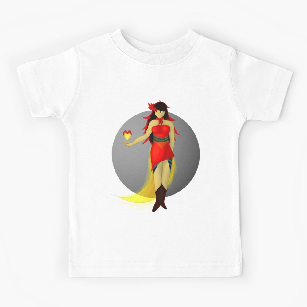 Phoenix Flame Kids T Shirt By Timothon Redbubble - phoenix ra roblox