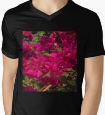 Ohne Titel T-Shirt mit V-Ausschnitt