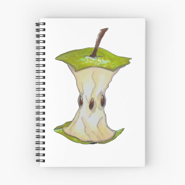 Item preview, Apple core designed and sold by VeraLeArt.