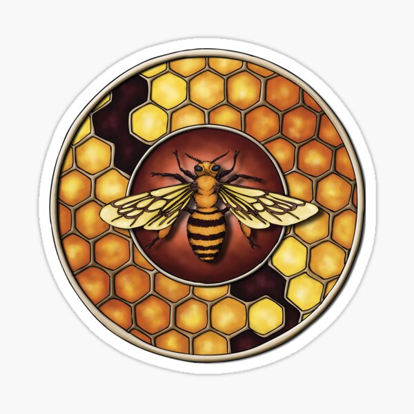 Honeybee Totem Sticker