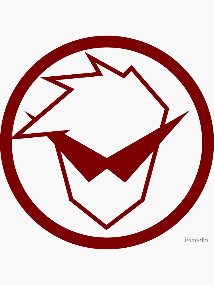 Gurren Lagann - Kamina Symbol (Red)