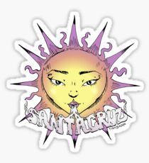 Santa Cruz Sun Sticker
