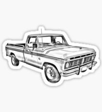 Old Truck Stickers Redbubble