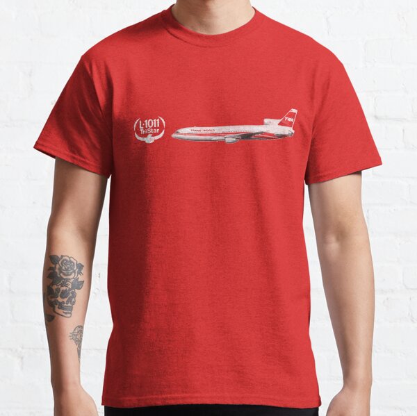 TWA L-1011 Tristar Airliner Shirt Classic T-Shirt