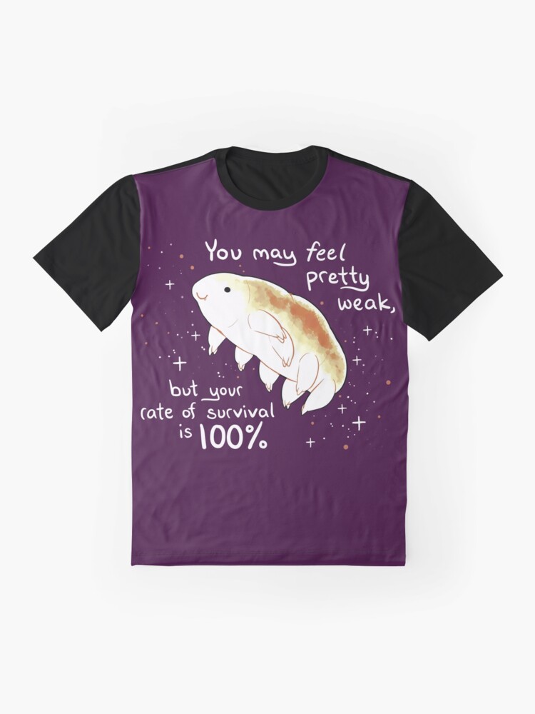 ""Your Rate of Survival is 100" Water Bear" Tshirt for Sale by thelatestkate Redbubble