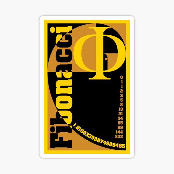 Fibonacci Sticker