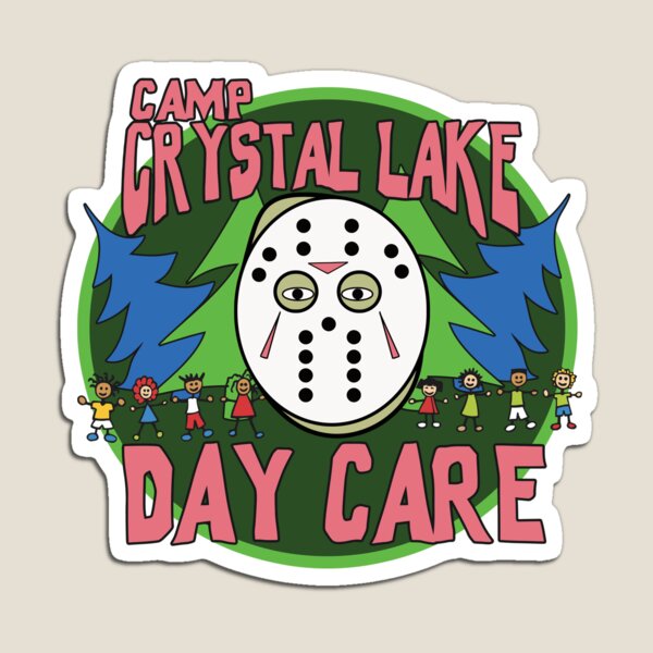 Camp Crystal Lake Daycare Magnet