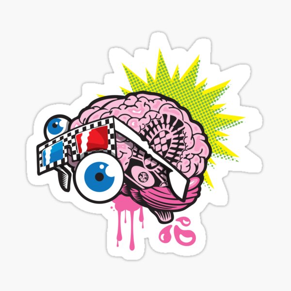 Eyeball Sticker – Brain Sick