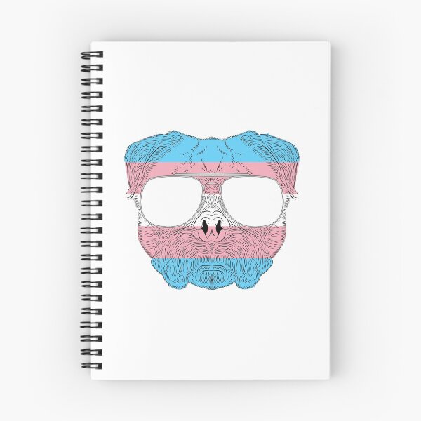 Item preview, Pug Dog Face Transgender with Sunglasses designed and sold by phoxydesign.