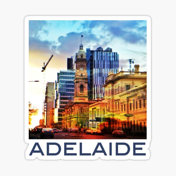 Adelaide at Sunset Sticker