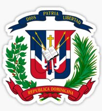 Dominican Republic Coat of Arms Sticker