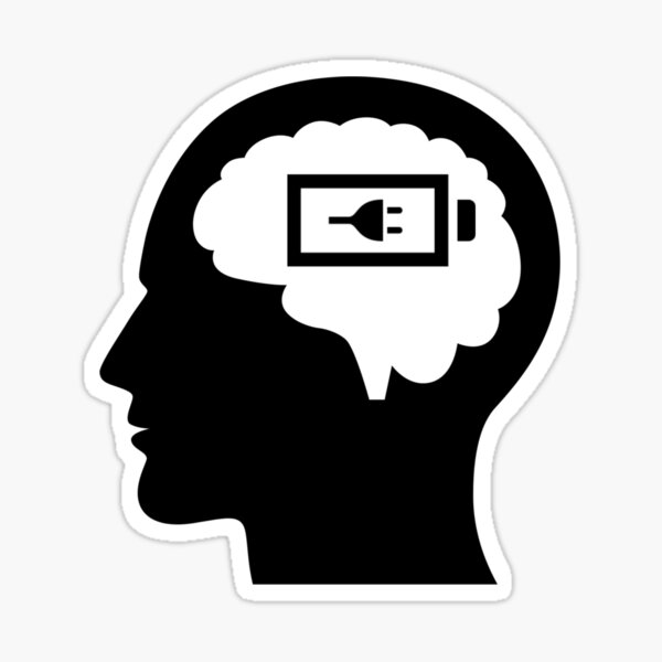 Need to recharge Sticker