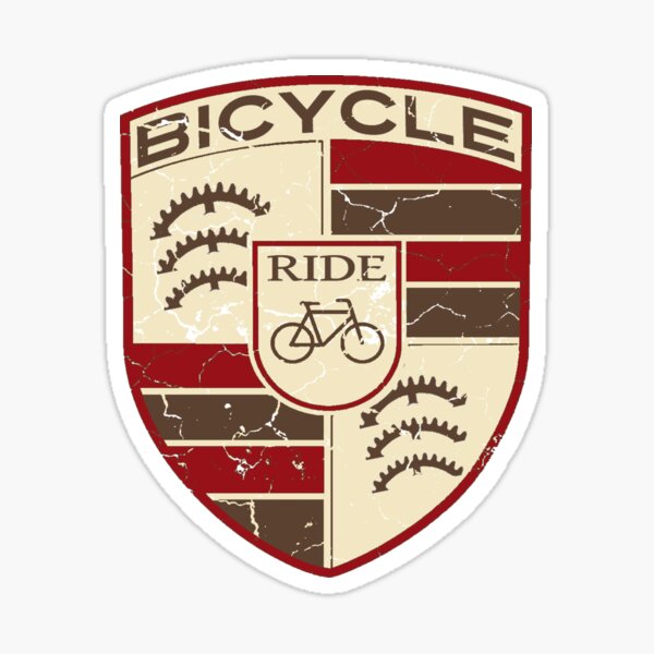 Retro Bike Stickers | Redbubble