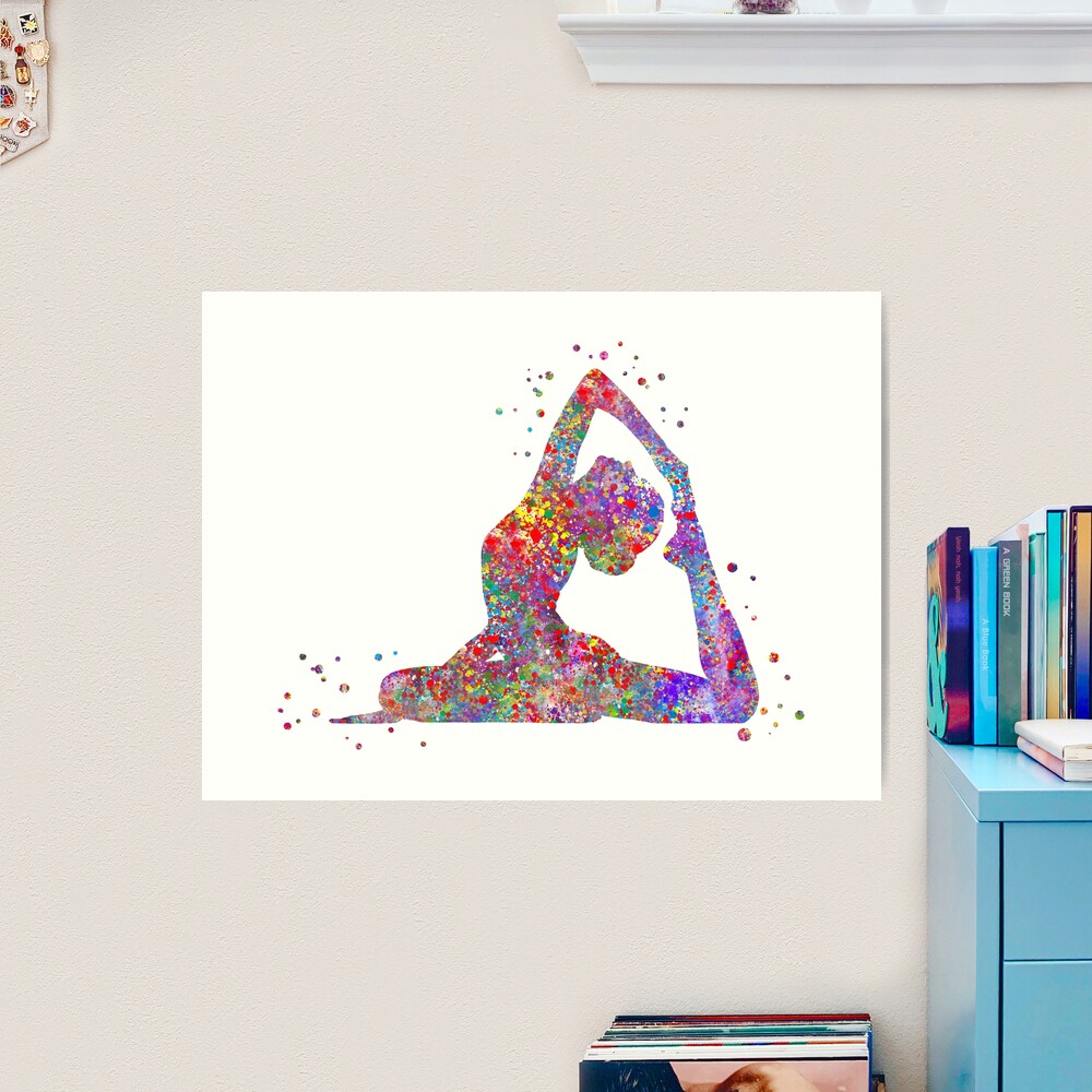 Yoga Poster Butterfly Watercolor Canvas Wall Art for HomeBedroomMeditation  Studio Decor Yoga Sukhasana Pose Canvas Print Wall Art Painting Ready to  Hang Spiritual Gifts Easel & Hanging Hook : Amazon.in: Home &