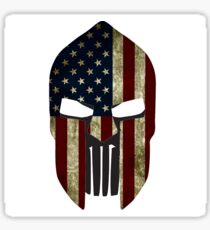 Pegatina Cráneo americano