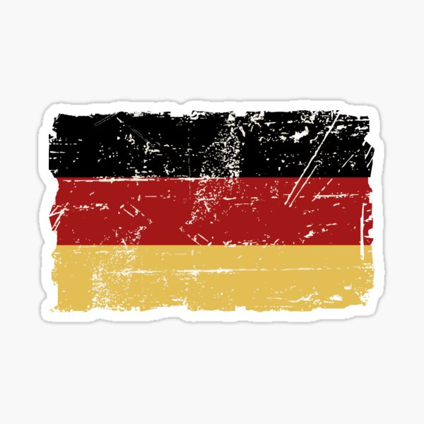 Item preview, German Flag - Vintage Look designed and sold by Port-Stevens.