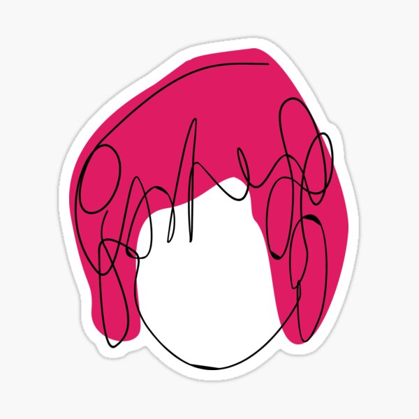 Ramona Flowers - Pink Sticker