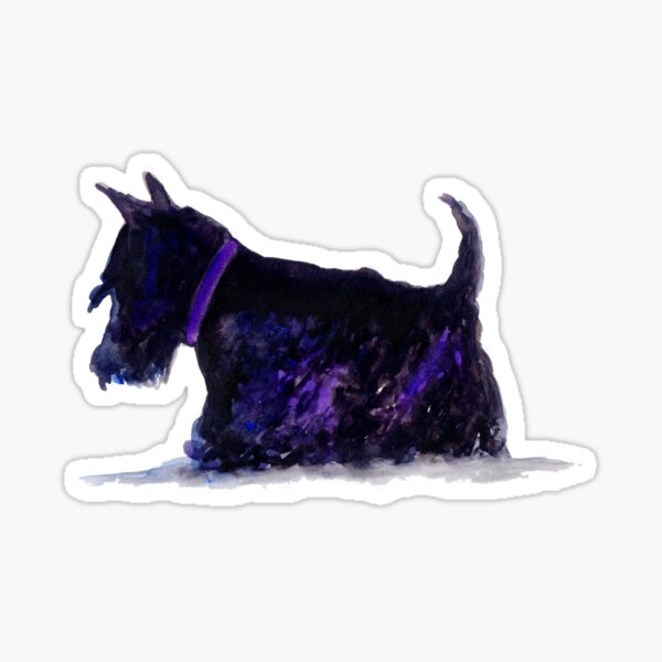 Scottie Dog Sticker