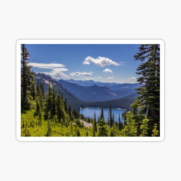 Dewey Lake Mt Rainier National Park Sticker
