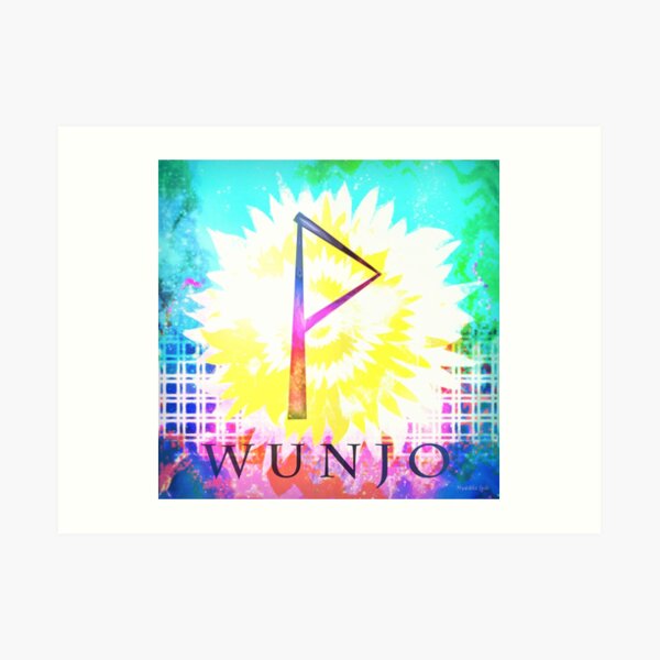 Wunjo Art Print