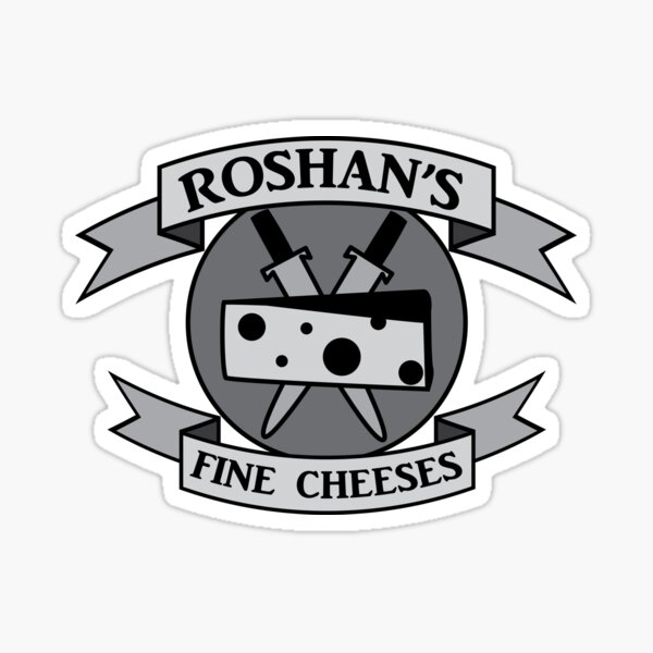 Item preview, Roshan's Fine Cheeses designed and sold by CastleDownpour.