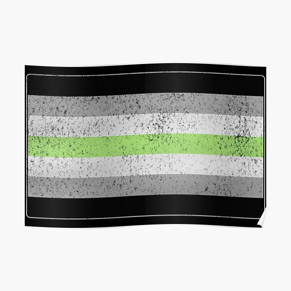 Agender Pride 8 Bit Pixel Heart Poster By Valador Redbubble