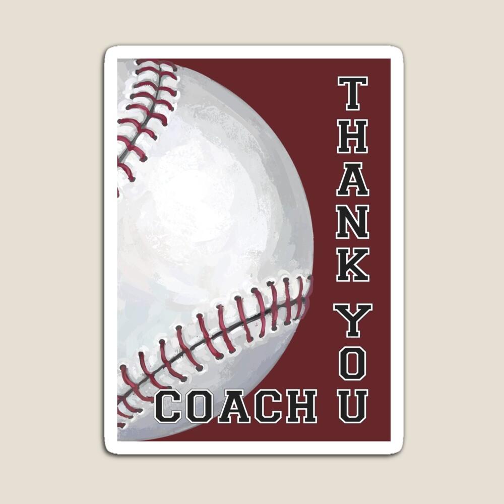 Thank You Baseball Coach Cards from Greeting Card Universe