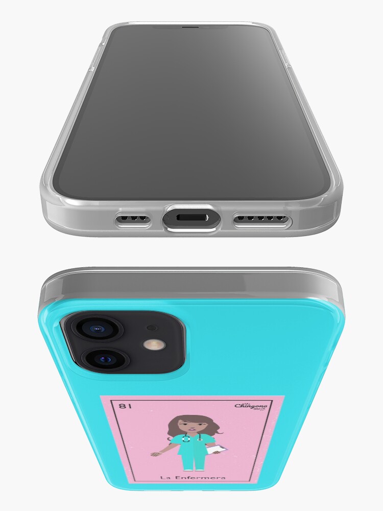 Alternate view of La Enfermera iPhone Case