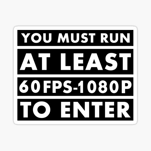 PC Master Race - Warning Sticker