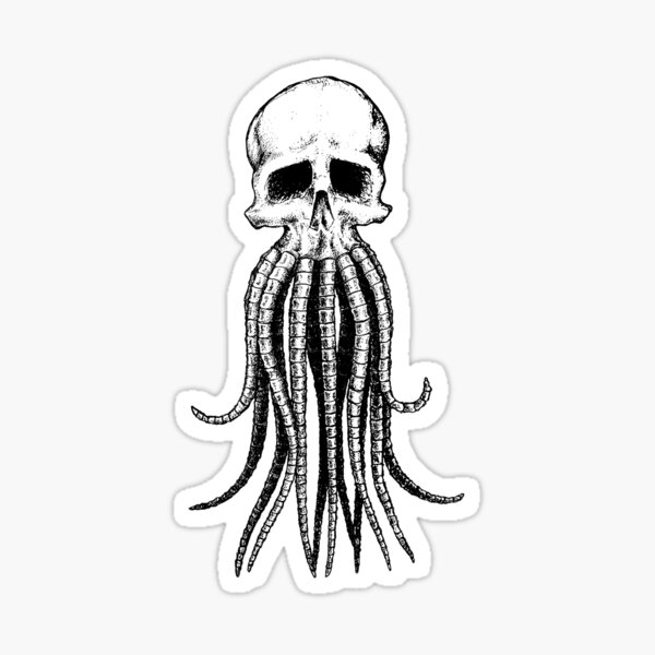 davy jones Kraken nightlife Sticker for Sale by uarkaker