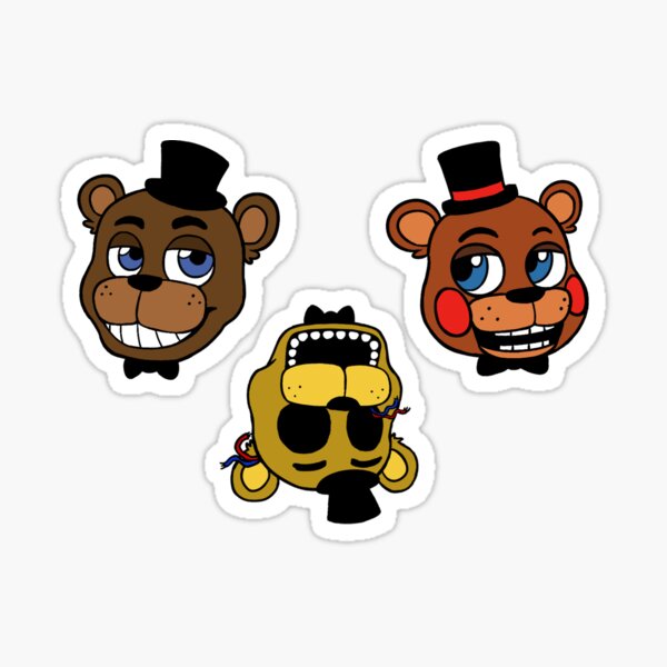 Five Nights at Freddy's 2 - FNAF Characters Sticker for Sale by Larry  Williams