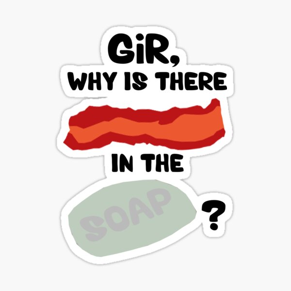 Item preview, Bacon in the Soap designed and sold by kayeskew.