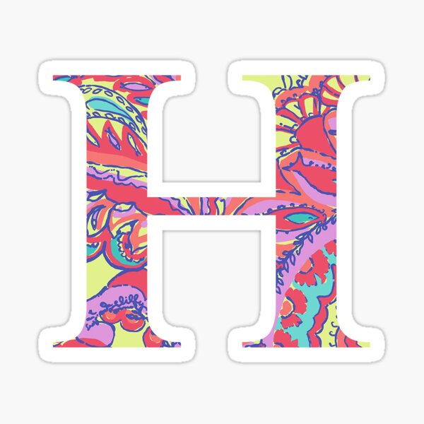 Item preview, The Letter H - Lily Style designed and sold by MarcoD.