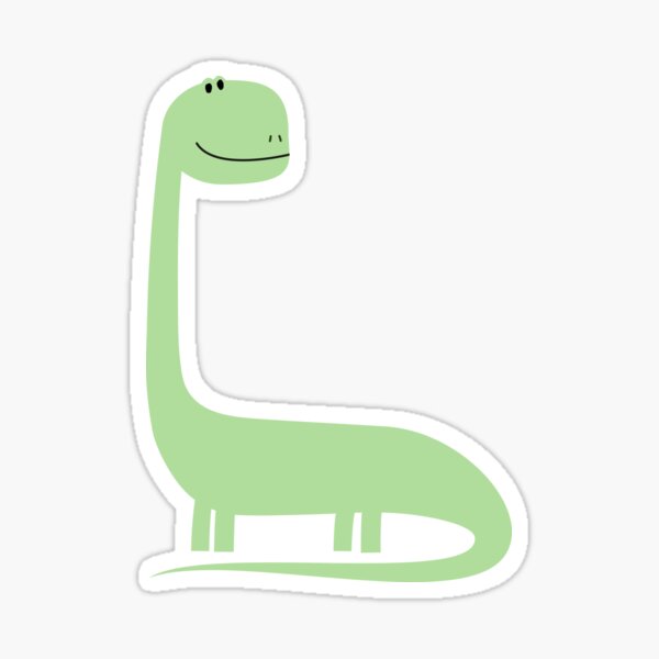 Item preview, Green Brontosaurus  designed and sold by Sandhop.